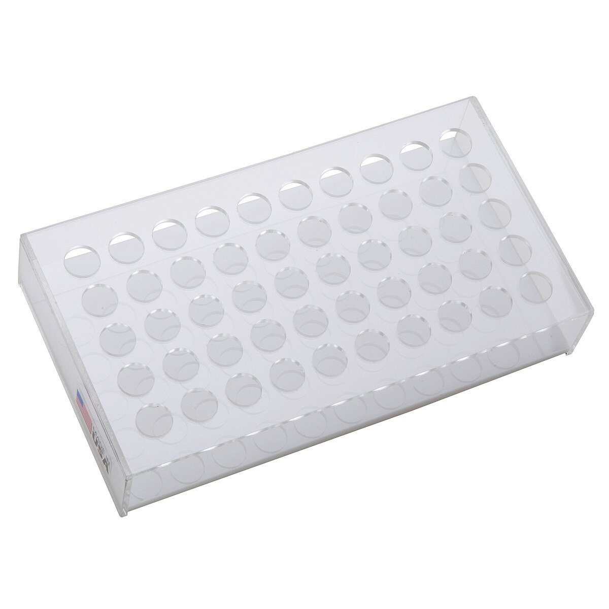 159545-1 | Rack Sample Cup 50 Place, Acrylic 13mm (Case of 12)